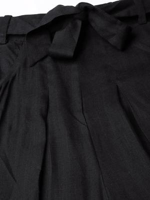 tie front flared palazzo - 17356275 - Standard Image - 5