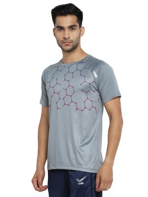 grey printed t-shirt - 17356536 - Standard Image - 2