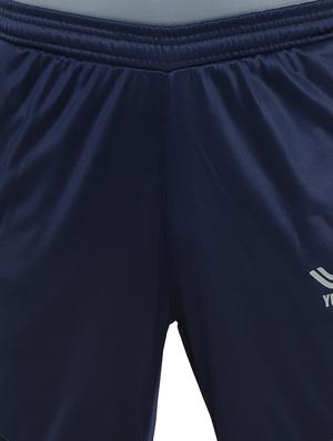 navy blue color block full length track pant - 17356542 - Standard Image - 5