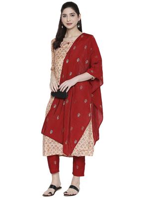 floral kurta pant set - 17357786 - Standard Image - 5