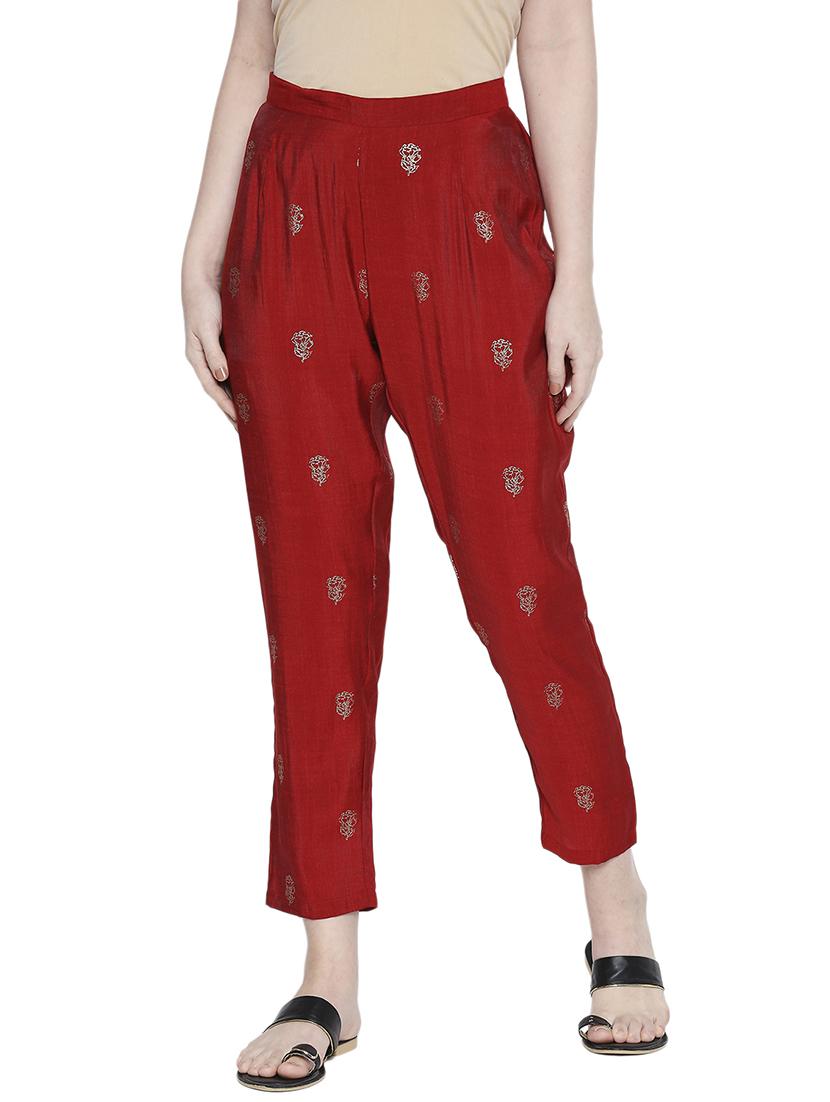 floral kurta pant set - 17357786 - Zoom Image - 4
