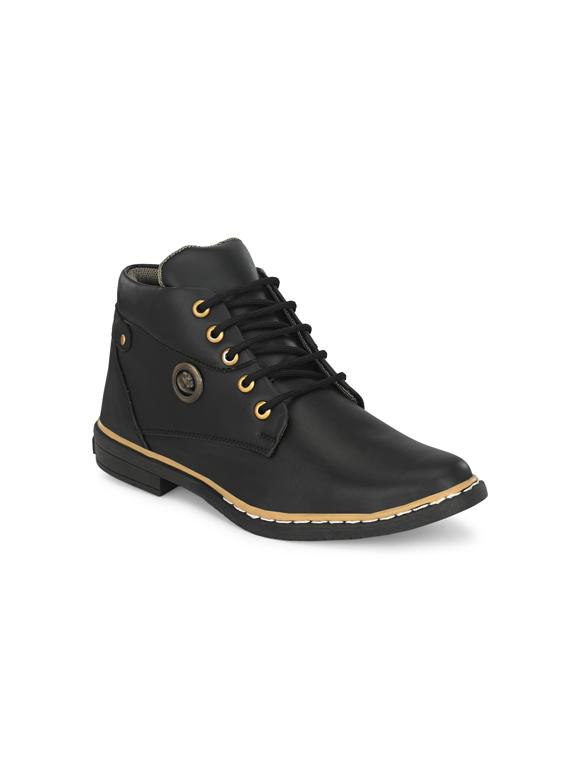black solid hiking boots - 17357891 - Zoom Image - 1