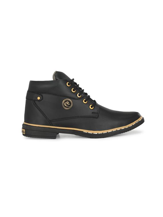 black solid hiking boots - 17357891 - Zoom Image - 2