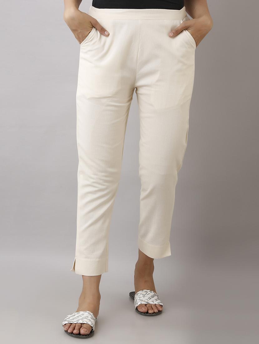 mid rise flat front trouser - 17357916 - Zoom Image - 1