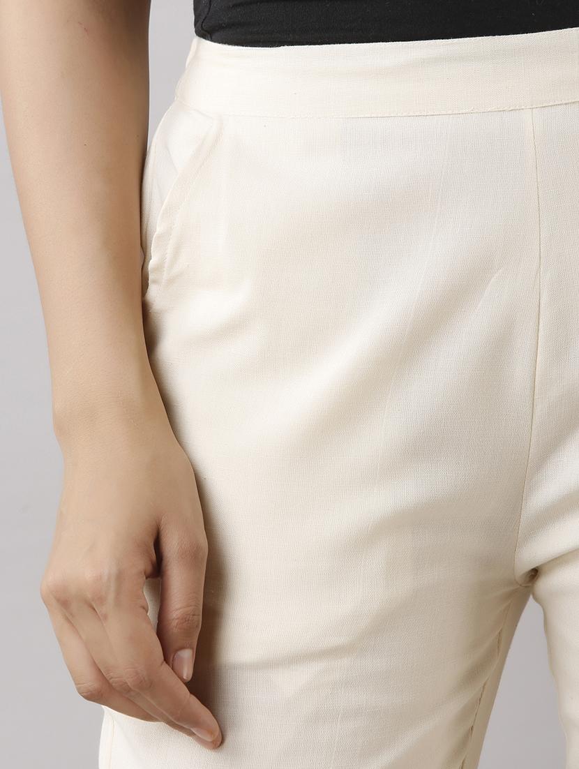 mid rise flat front trouser - 17357916 - Zoom Image - 5