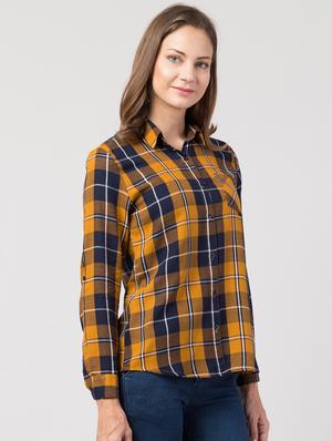 long sleeves checkered shirt - 17357971 - Standard Image - 2