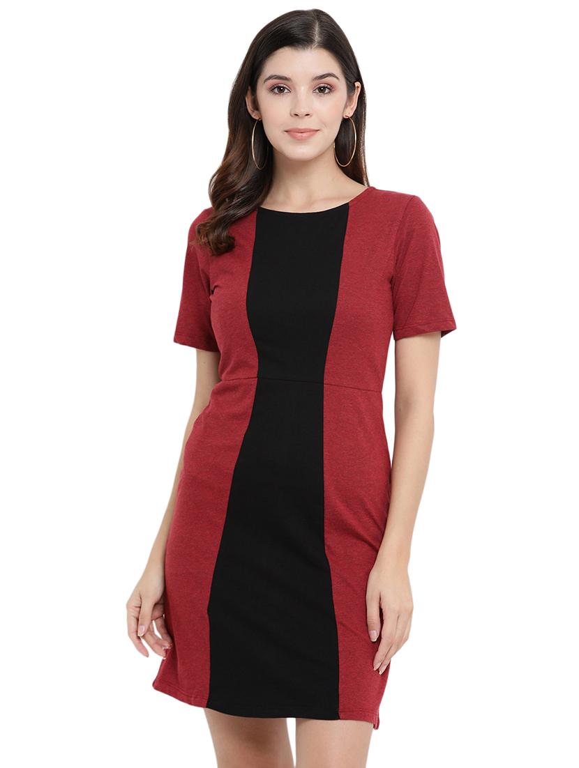 color block sheath dress - 17358215 - Zoom Image - 1