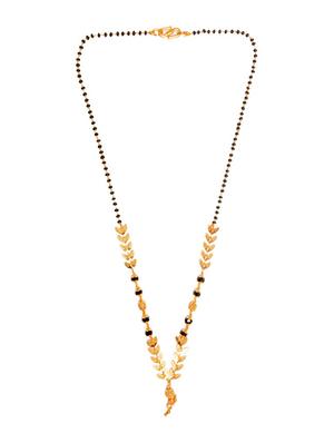golden metal mangalsutra - 17358535 - Standard Image - 3