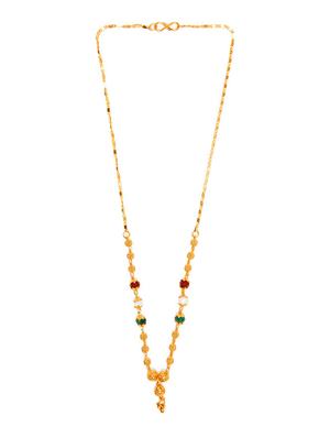 golden metal mangalsutra - 17358554 - Standard Image - 2