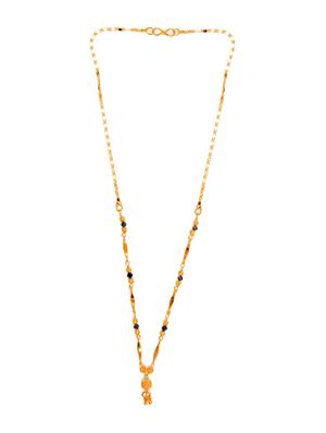 golden metal mangalsutra - 17358554 - Standard Image - 3