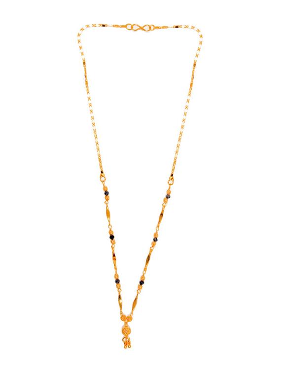 golden metal mangalsutra - 17358554 - Zoom Image - 3