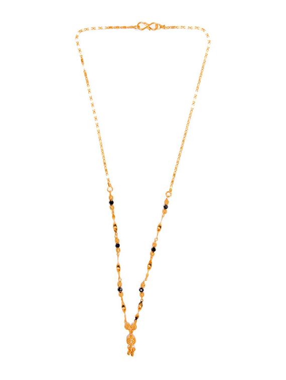 golden metal mangalsutra - 17358630 - Zoom Image - 2