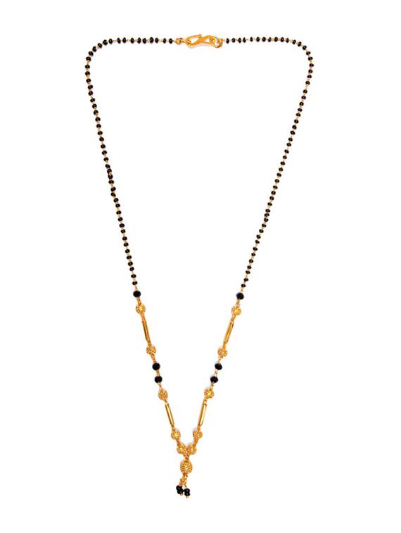 golden metal mangalsutra - 17358630 - Zoom Image - 3