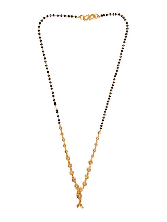 golden metal mangalsutra - 17358639 - Zoom Image - 3