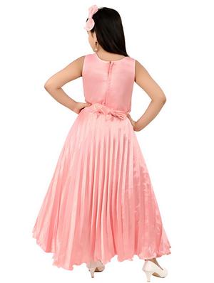 pink satin party gown - 17358994 - Standard Image - 3