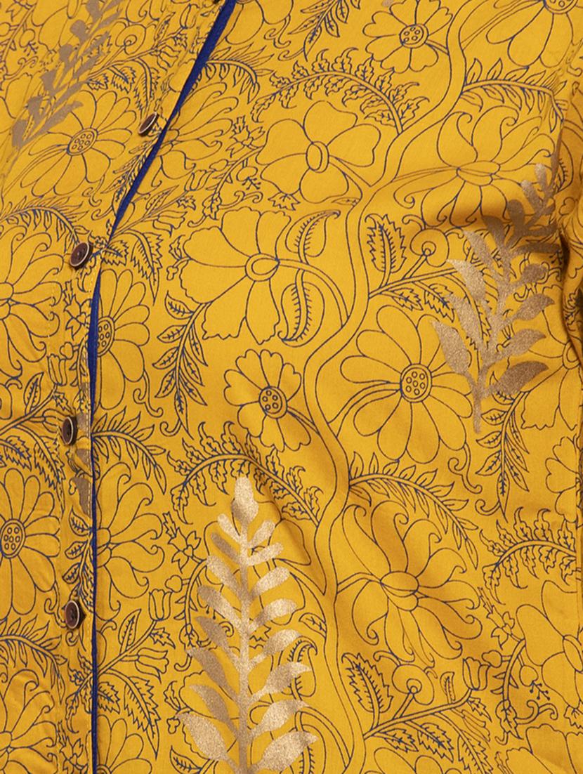 floral a-line kurta - 17359000 - Zoom Image - 4