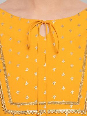 ethnic motifs a-line kurta - 17359059 - Standard Image - 5