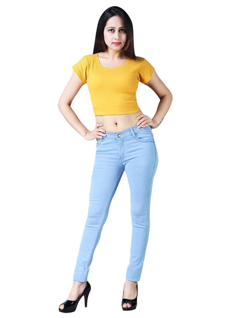 mid rise denim jeans - 17359280 - Zoom Image - 4