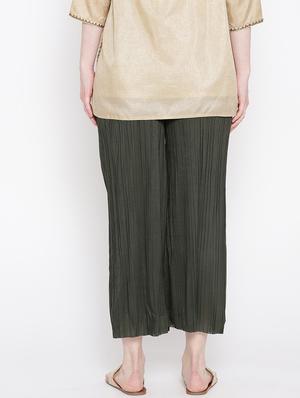 ankle length straight palazzo - 17359388 - Standard Image - 4