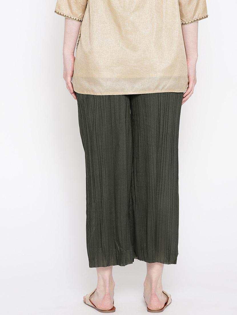 ankle length straight palazzo - 17359388 - Zoom Image - 4