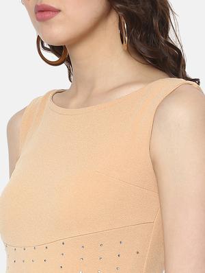 round neck bodycon dress - 17359404 - Standard Image - 5
