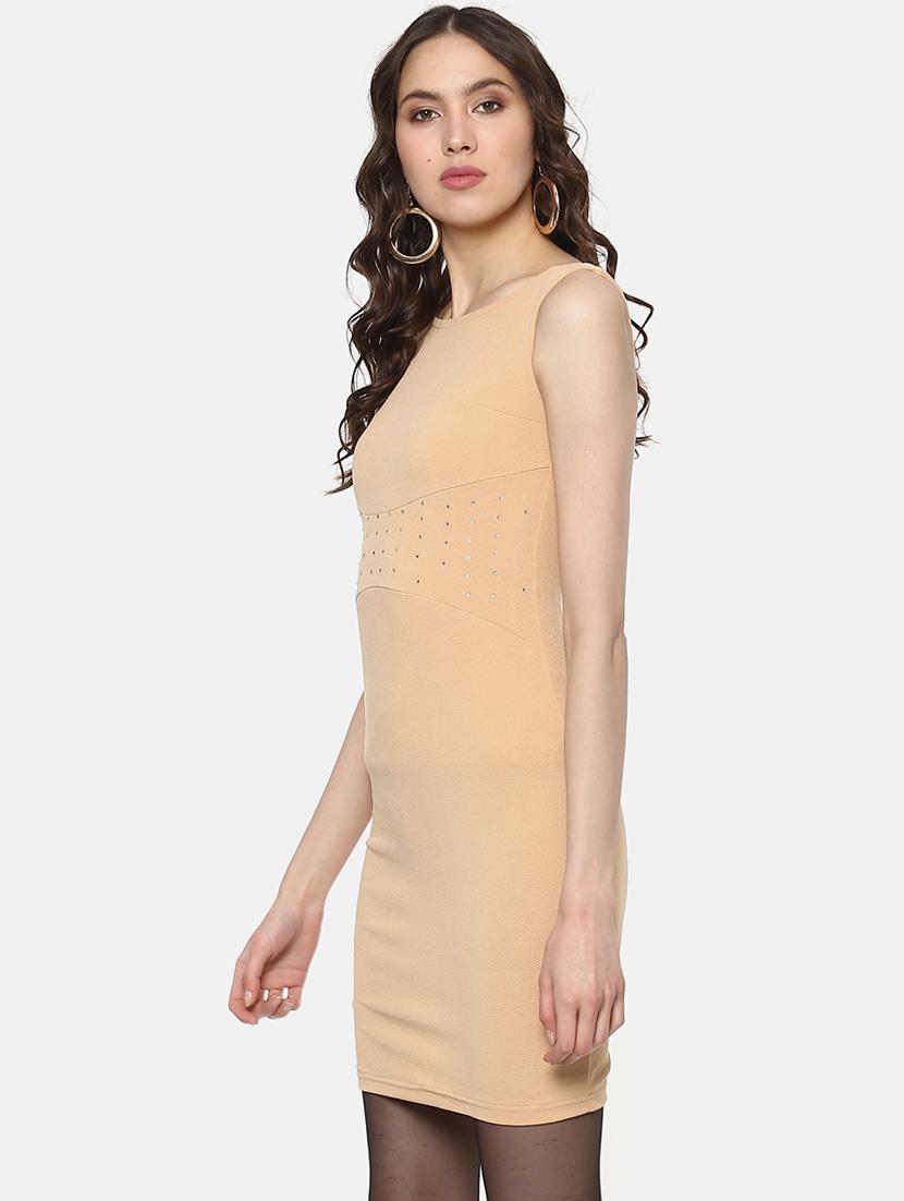 round neck bodycon dress - 17359404 - Zoom Image - 2