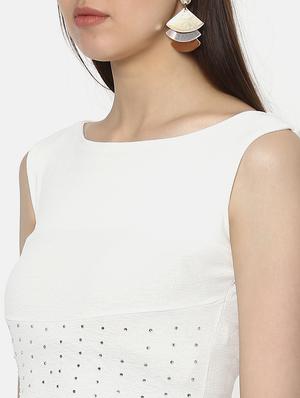 boat neck bodycon dress - 17359405 - Standard Image - 2