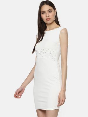 boat neck bodycon dress - 17359405 - Standard Image - 3
