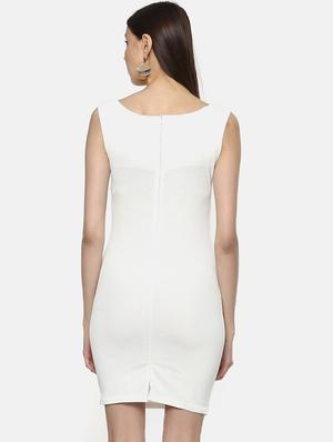 boat neck bodycon dress - 17359405 - Standard Image - 4