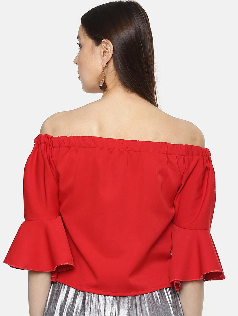 bell sleeves off shoulder top - 17359418 - Zoom Image - 3