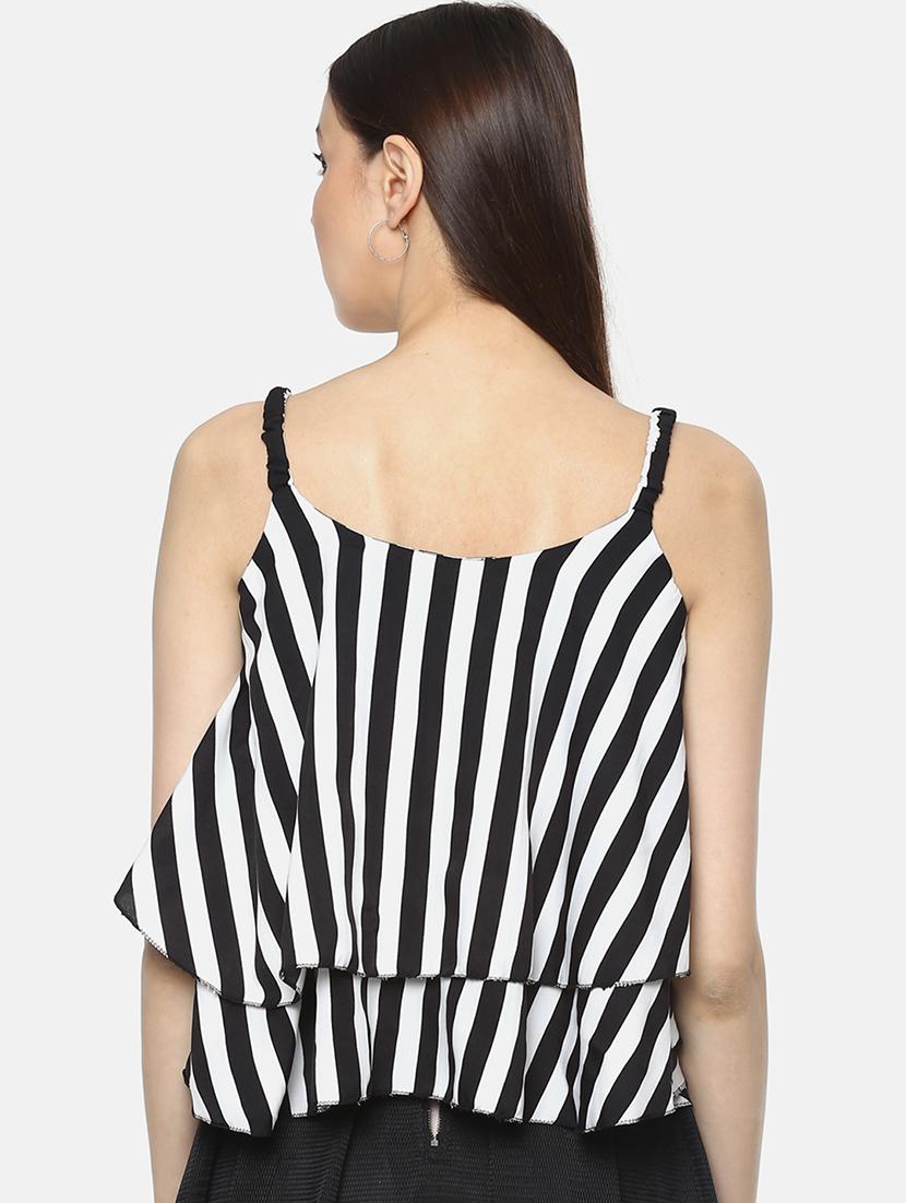 cami neck striped top - 17359463 - Zoom Image - 2