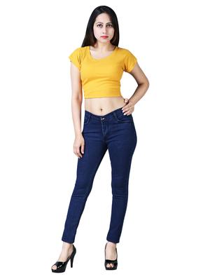 mid rise denim jeans - 17359513 - Standard Image - 4