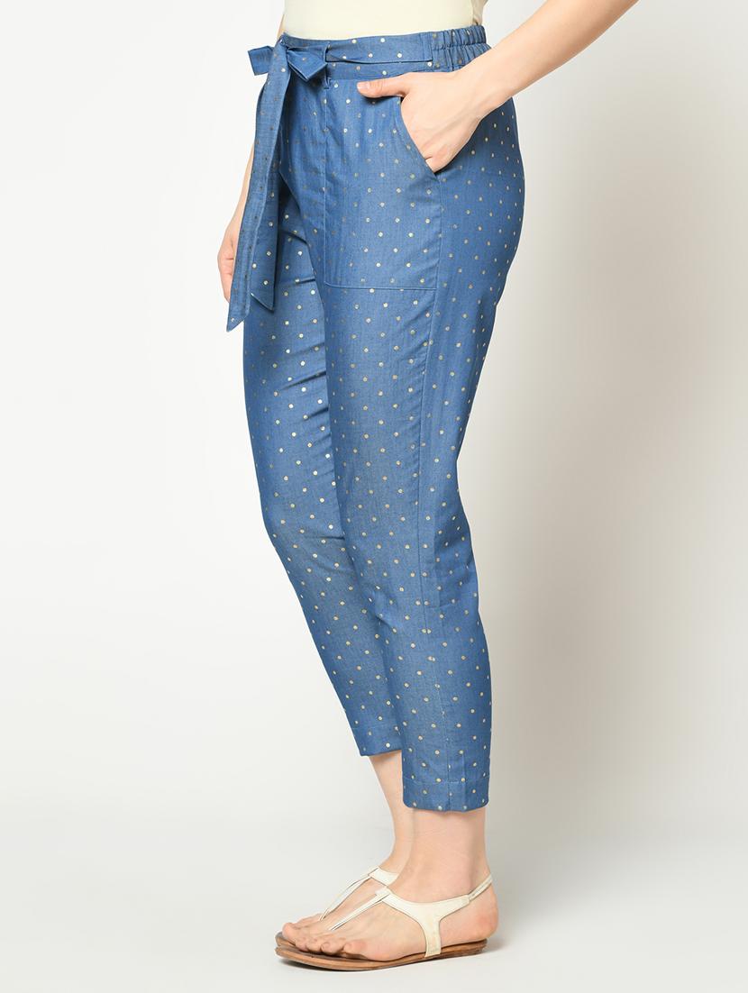 tie up waist peg trouser - 17359540 - Zoom Image - 2