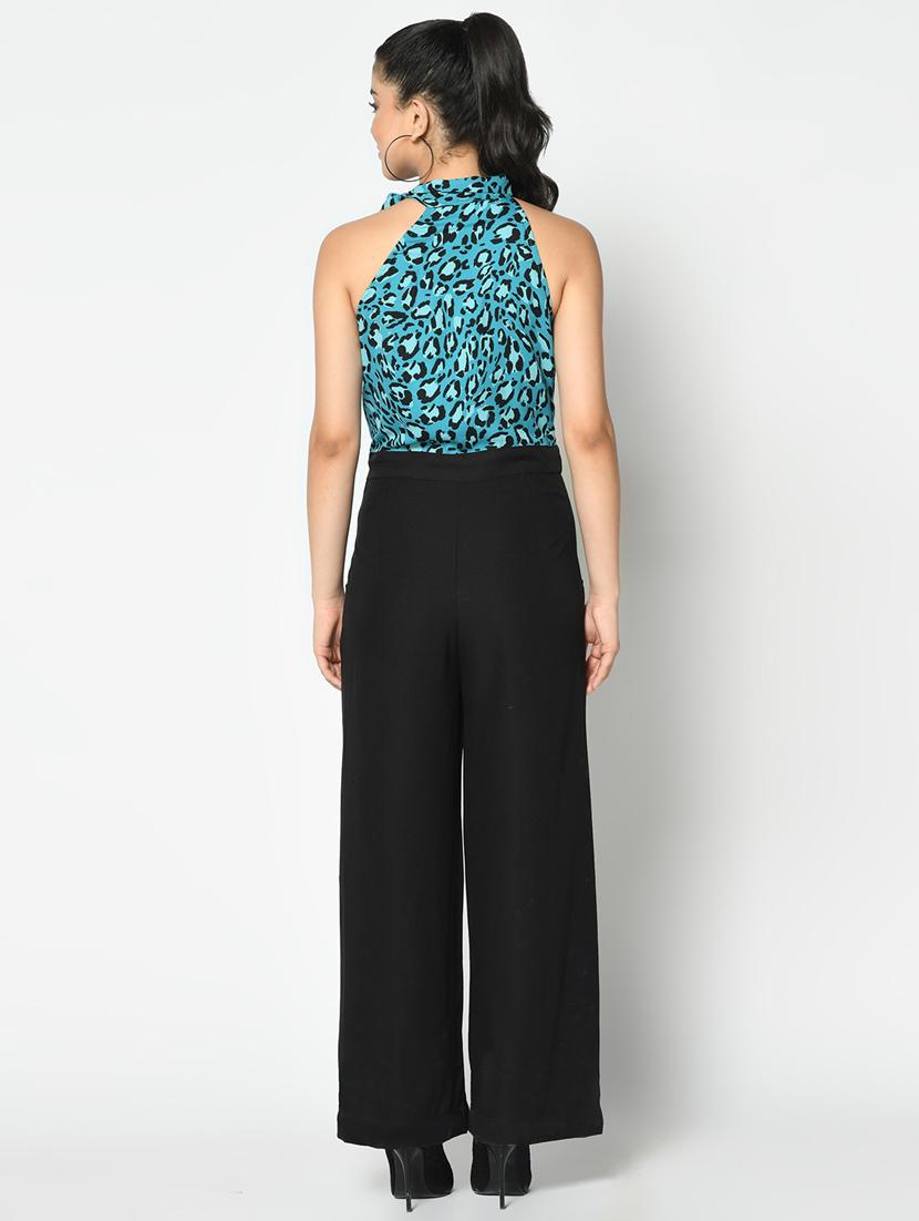 halter neck full leg jumpsuit - 17359561 - Zoom Image - 3