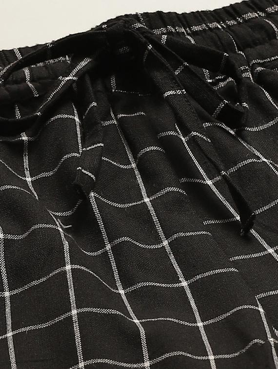checkered shirt with shorts set - 17360549 - Zoom Image - 6