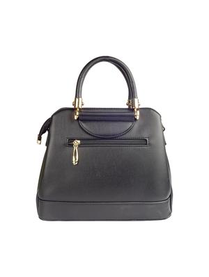 black leather regular handbag - 17360617 - Standard Image - 2