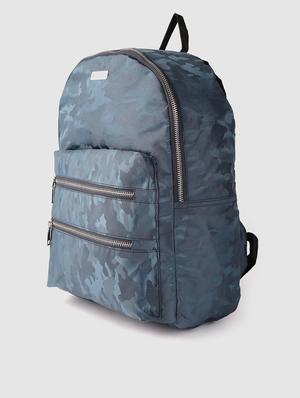 blue polyester regular backpack - 17360746 - Standard Image - 4