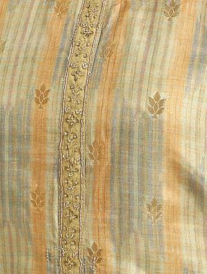 printed unstitched suit - 17360823 - Standard Image - 4