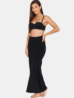 black polyester saree shaper petticoats - 17361078 - Standard Image - 4