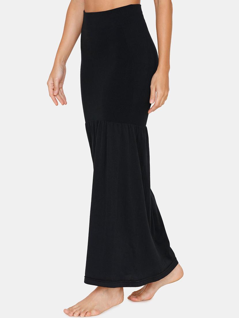 black polyester saree shaper petticoats - 17361078 - Zoom Image - 2