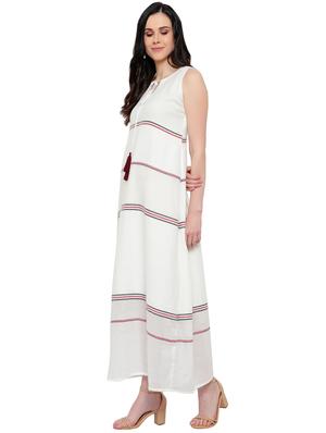 striped maxi dress - 17361304 - Standard Image - 2