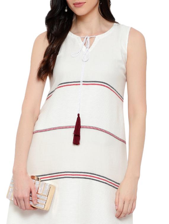 striped maxi dress - 17361304 - Zoom Image - 4