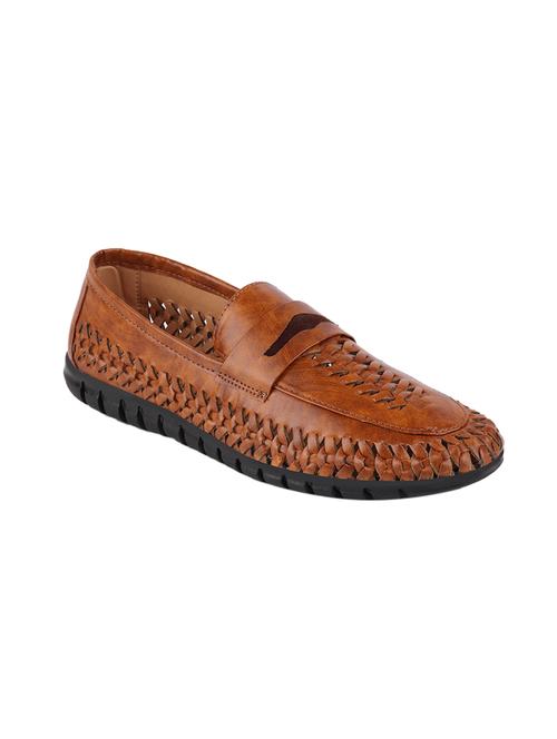 tan slip on shoes - 17361789 - Standard Image - 1