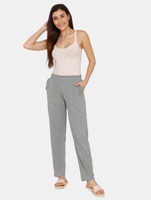 high rise solid pajamas - 17362017 - Standard Image - 4