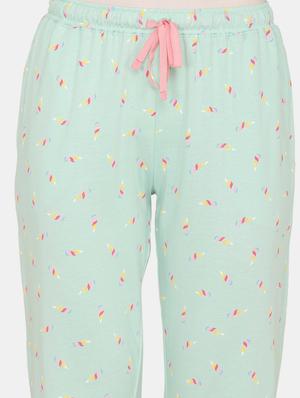 drawstring waist pajama - 17362026 - Standard Image - 5