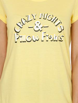 printed sleepwear tee - 17362028 - Standard Image - 5