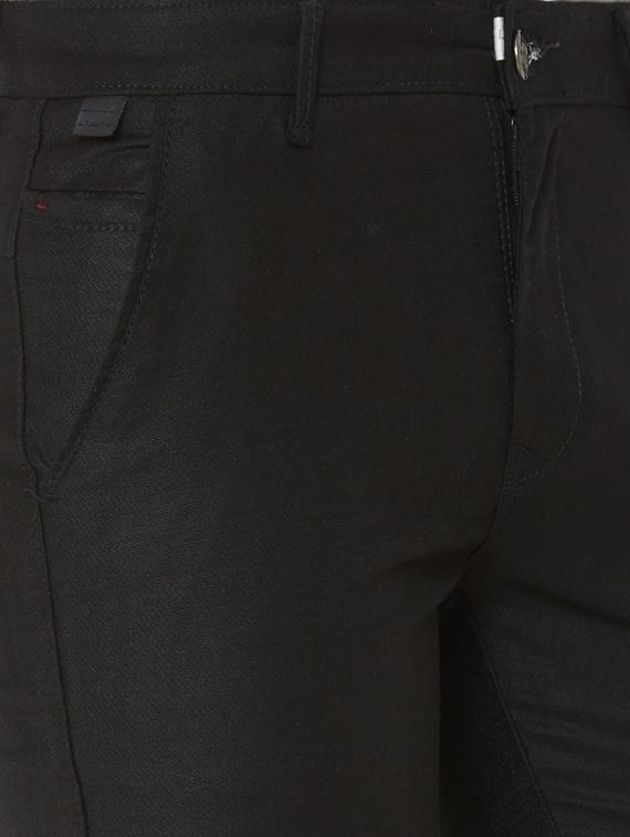 black solid chinos - 17363076 - Zoom Image - 5