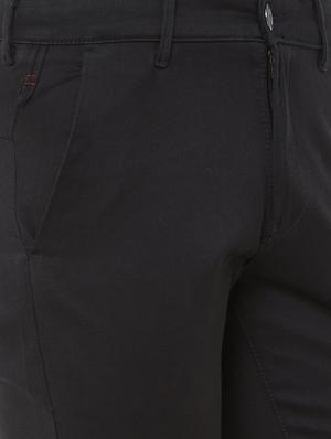 black solid chinos - 17363094 - Standard Image - 6