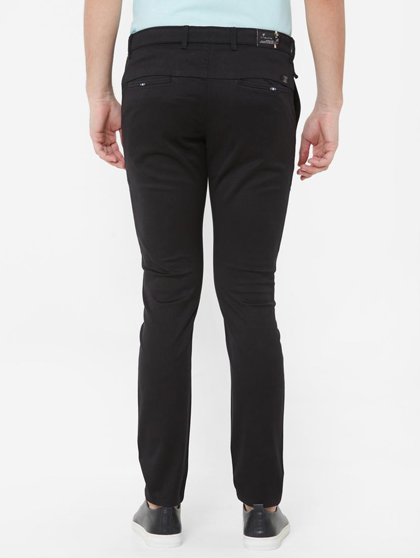 black solid chinos - 17363094 - Zoom Image - 4