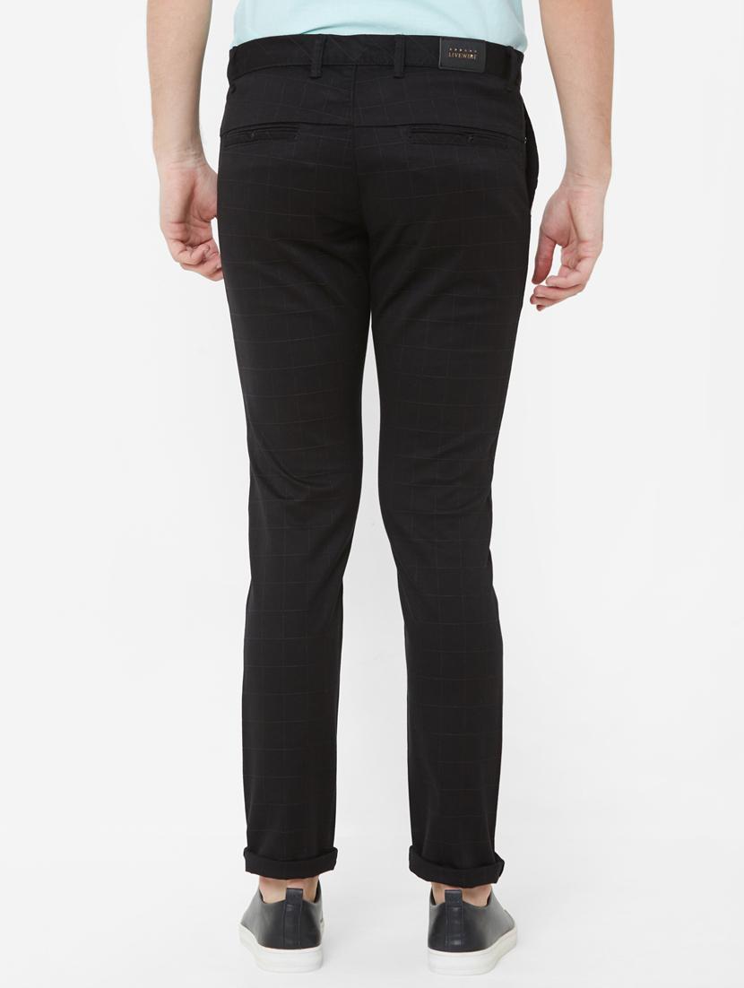 black checkered chinos - 17363104 - Zoom Image - 3
